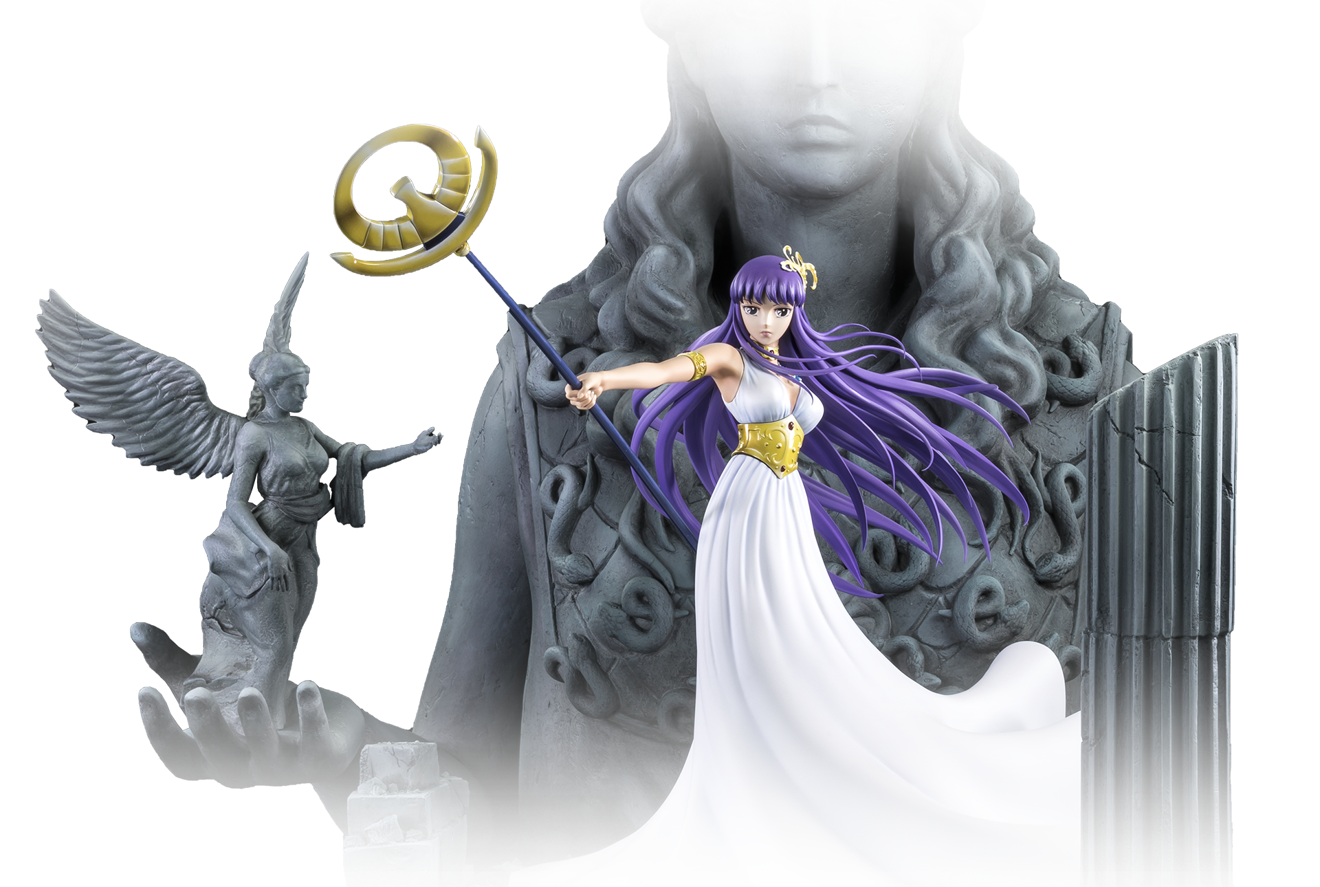 Figurine Saint Seiya Athena Hqs+  Myth Cloth Tsume » Mesqueunclick