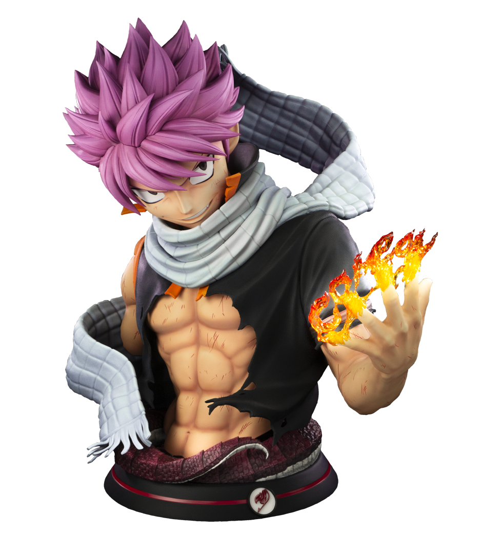 Fairy Tail HQS+ Natsu Dragneel 1/1 Scale Bust - Spec Fiction Shop