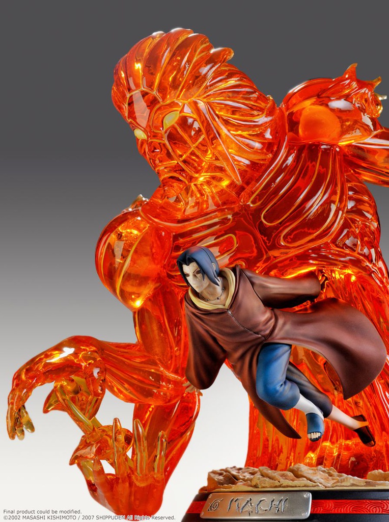 Statue Résine Itachi Uchiha – Naruto – TBE, Emballage D'origine