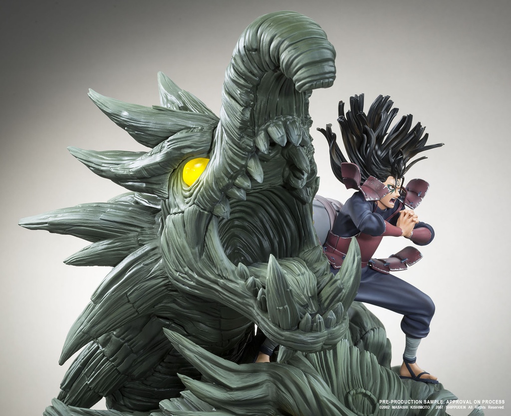 Estátua Busto Primeiro Hokage Hashirama Senju: Naruto Shippuden