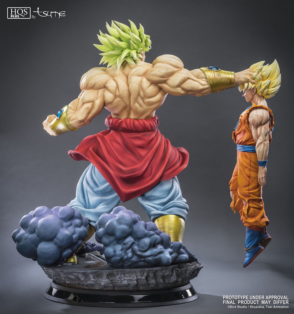 Dragon Ball Super Sayan Broly 30 CM - gg personnes Assortis