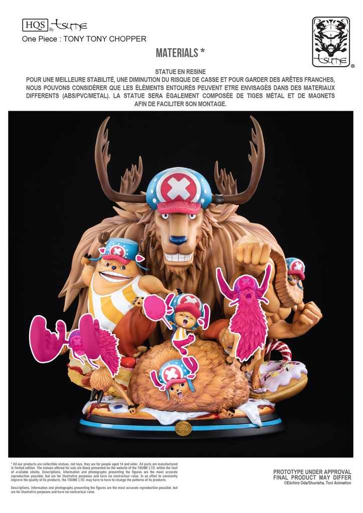 Jual TSUME ART HIGH QUALITY STATUE TONY TONY CHOPPER