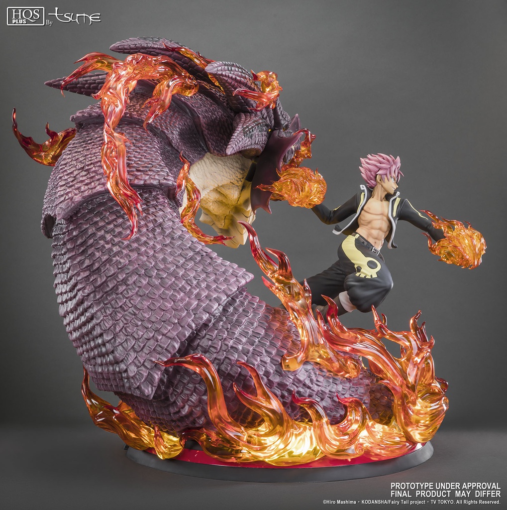 Plexiglas display case for Tsume Art® Natsu Dragon Slayer