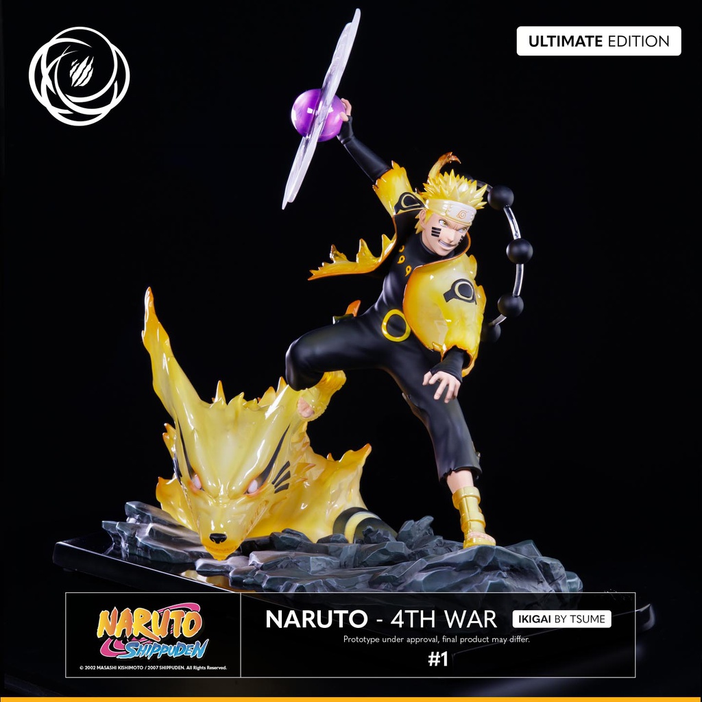 Résine Naruto Shippuden - Ikigai Sasuke 4TH War by Tsume