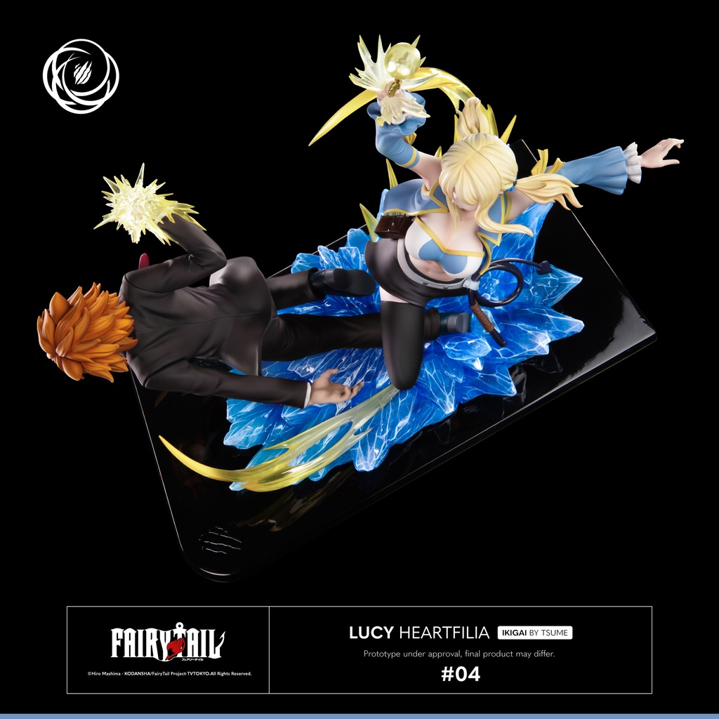 FAIRY TAIL statue Ikigai by Tsume Lucie Heartfilia résine 41 cm