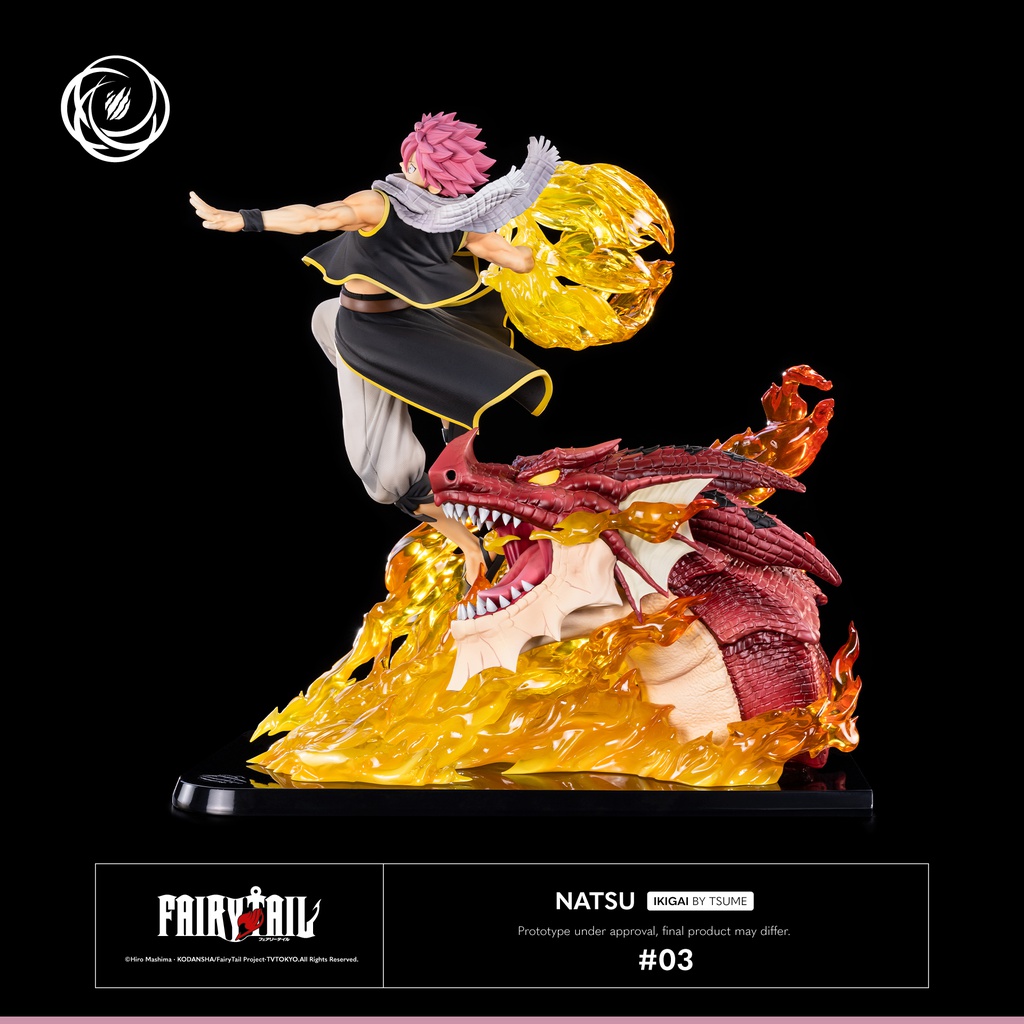 FAIRY TAIL statue Ikigai by Tsume Lucie Heartfilia résine 41 cm