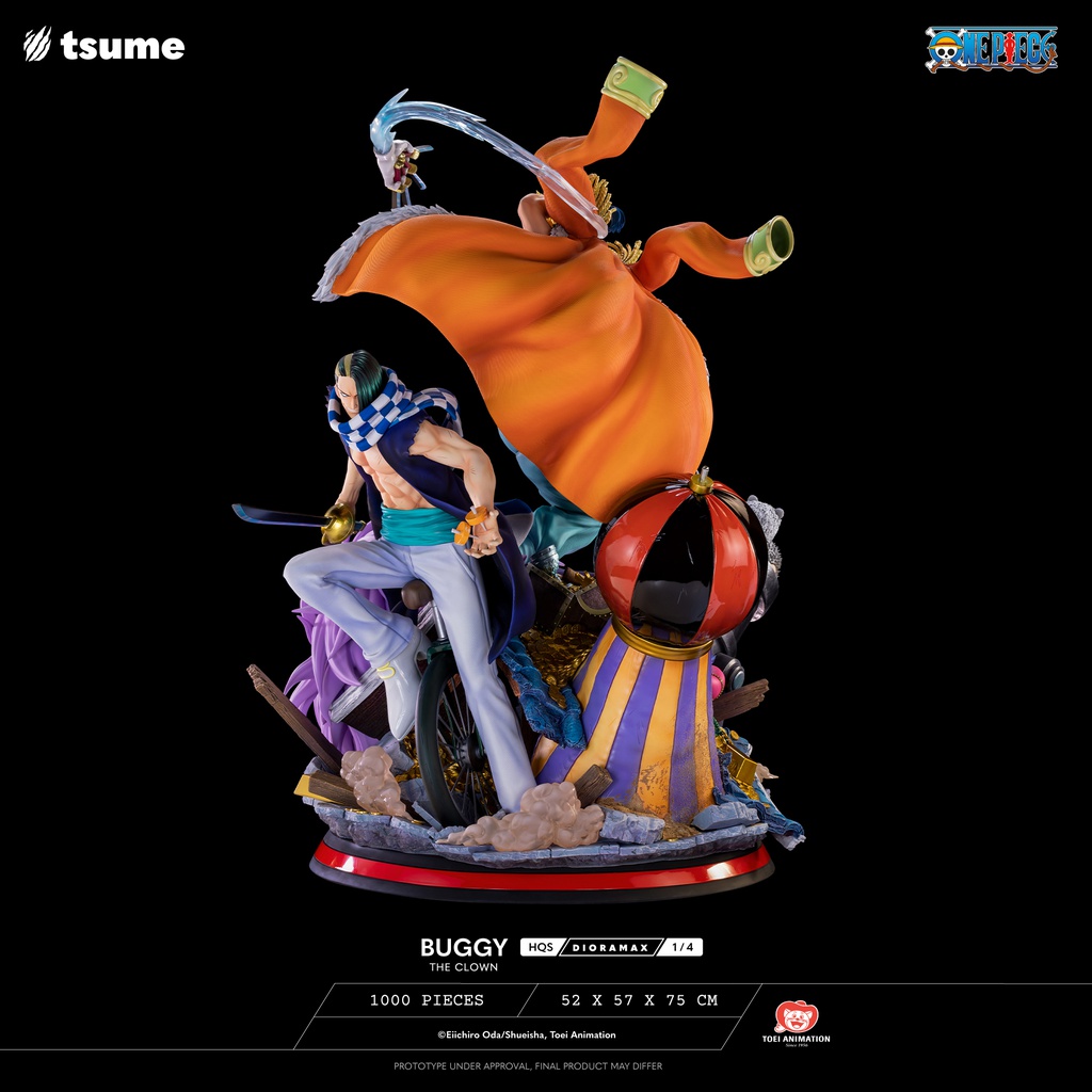 One Piece : Buggy The Clown - HQS Dioramax 1/4 One Piece : Buggy The Clown - HQS Dioramax 1/4