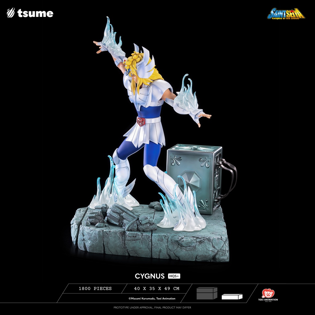 Figurine Tsume HQS+ Hyoga du Cygne - Saint Seiya