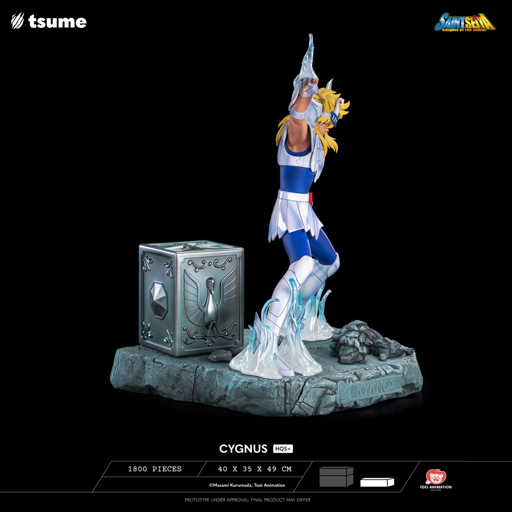 Figurine Tsume HQS+ Hyoga du Cygne - Saint Seiya