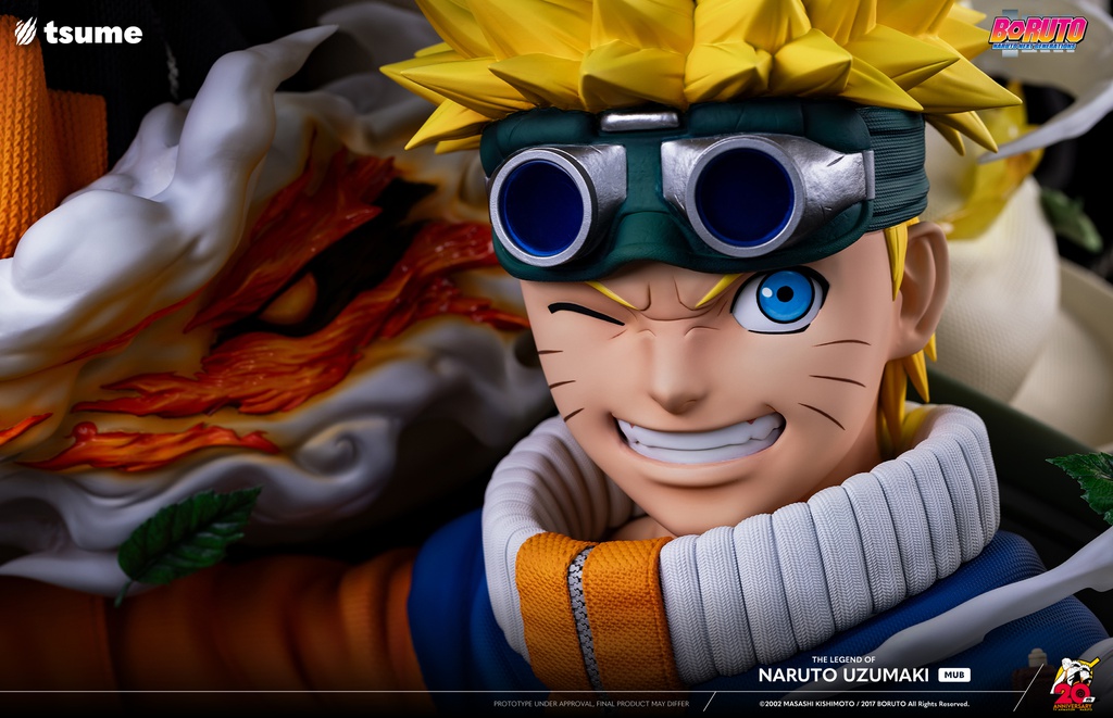 Estátua Naruto Uzumaki Naruto Clássico 23 cm - Anime Mangá - MKP