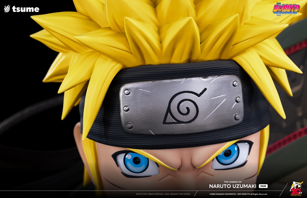 Estátua Naruto Uzumaki Naruto Clássico 23 cm - Anime Mangá - MKP