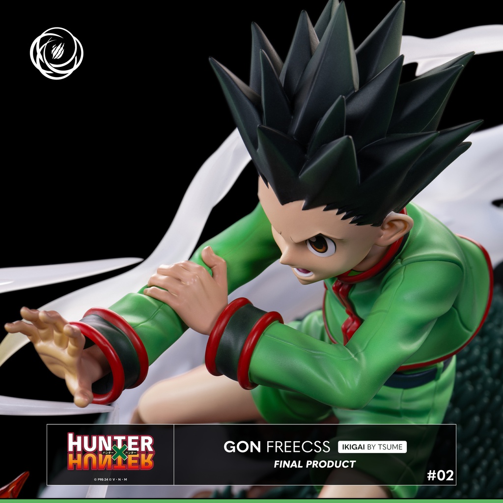 Hunter X Hunter - Gon Freecss - Statue Ikigai Résine 1/6 Tsume 25Cm